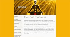 Desktop Screenshot of meditasjon.nyttiginfo.no